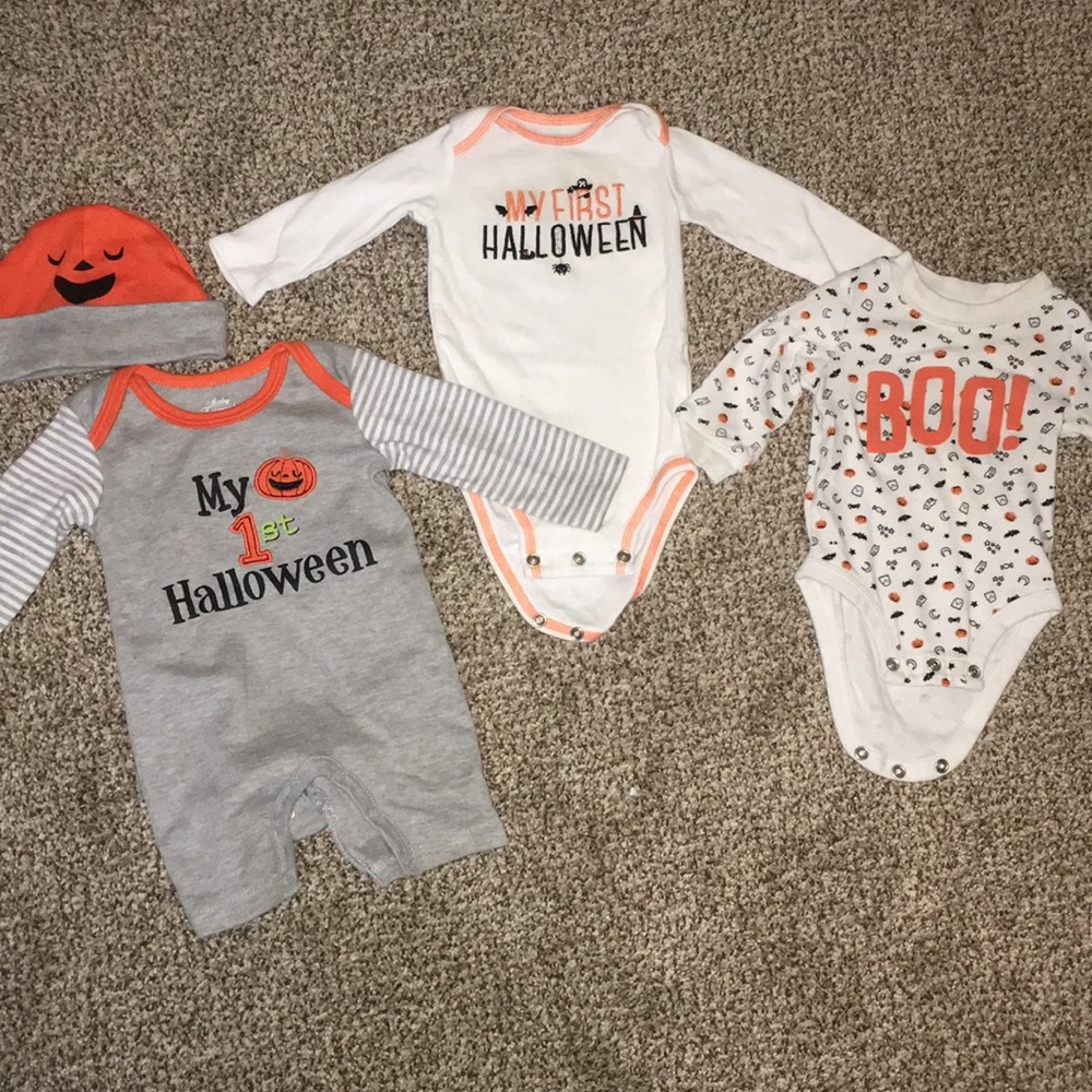 3 month My First Halloween outfits